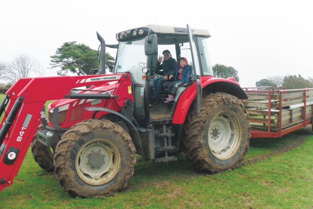 putlake adventure farm swanage dorset tractor rides