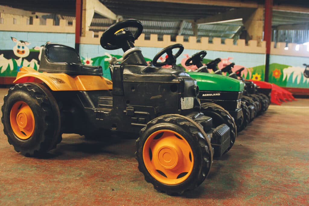 rdie on toy tractors putlake adventure farm swanage dorset